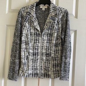 13.💝SALE 3 for $20💝Style & Co Plaid Zipped In Front Side Pockets Jacket Size S